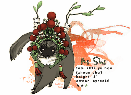 Ai Shi, Zhuan cha